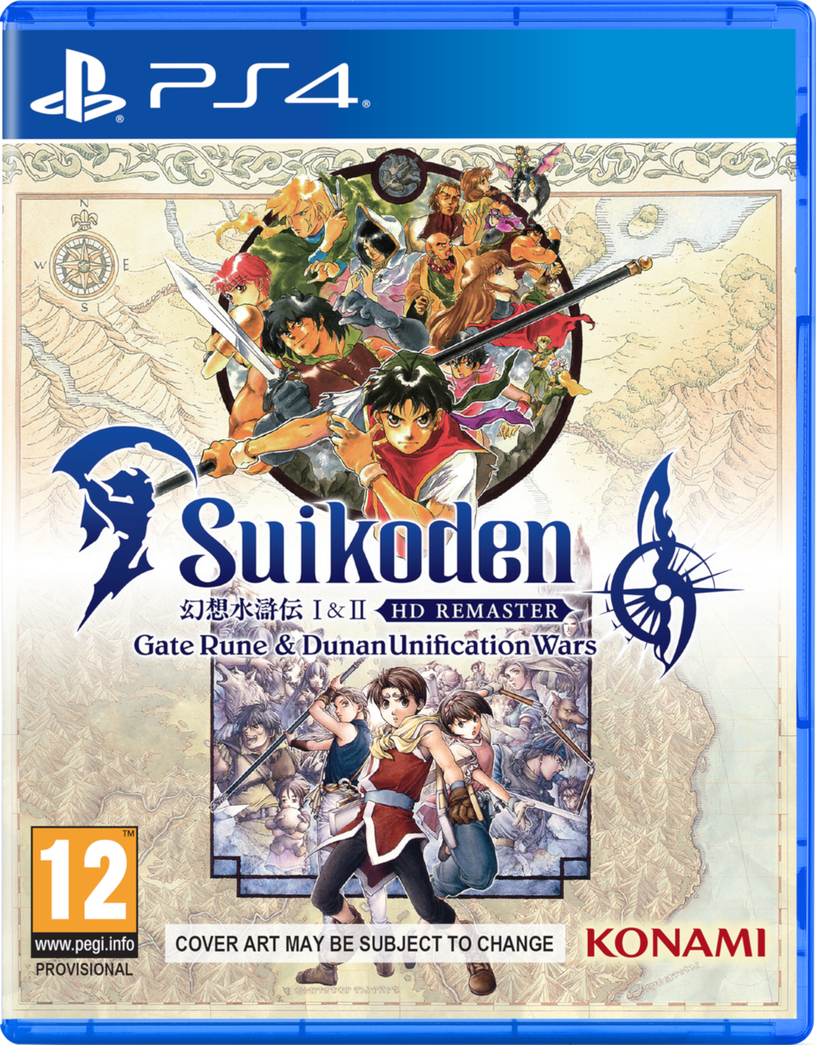 Suikoden 1&2 HD Remaster FR/UK PS4