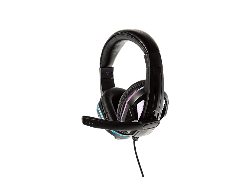 ISY IGH1000, Overear Gaming Headset Schwarz Saturn