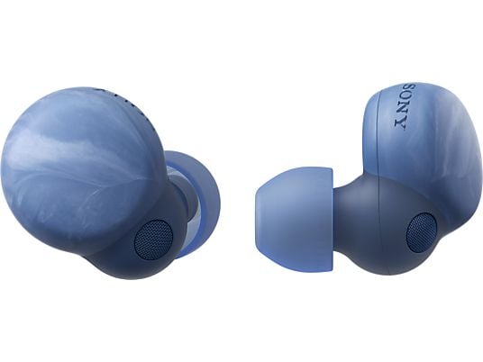 SONY LinkBuds S WF-LS900N - Noise Cancelling True Wireless Kopfhörer (In-ear, Earth Blue (marmoriert))