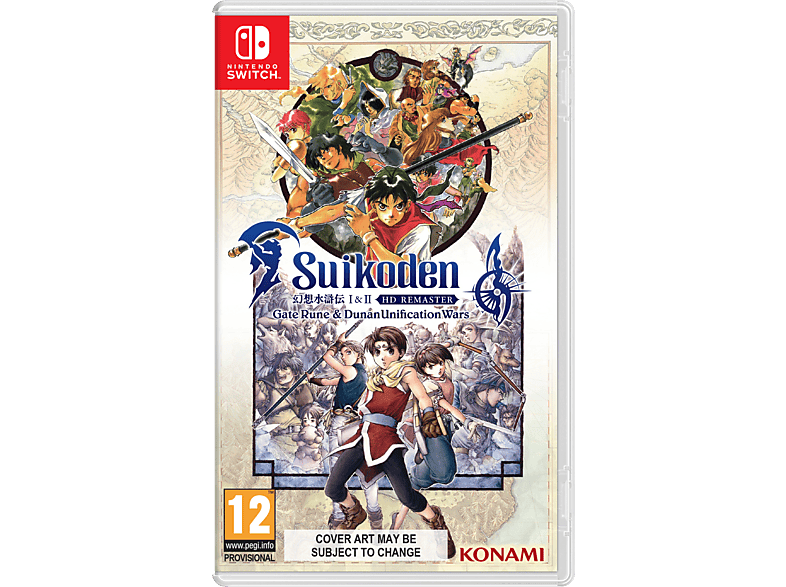 Konami Sw Suikoden 1&2 Hd Remaster Fr/uk Switch