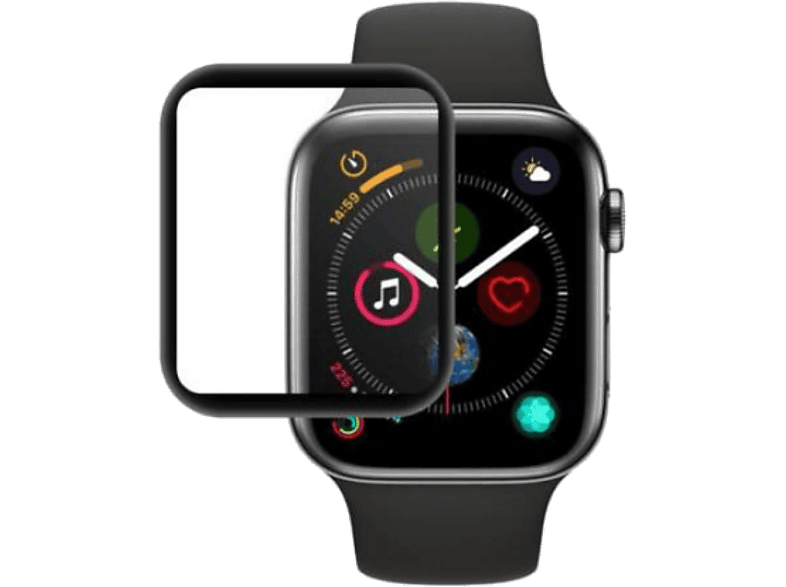 CELLECT 3D kijelzővédő fólia, iWatch 7 45mm, fekete (LCD-3D-IWATCH7-45)