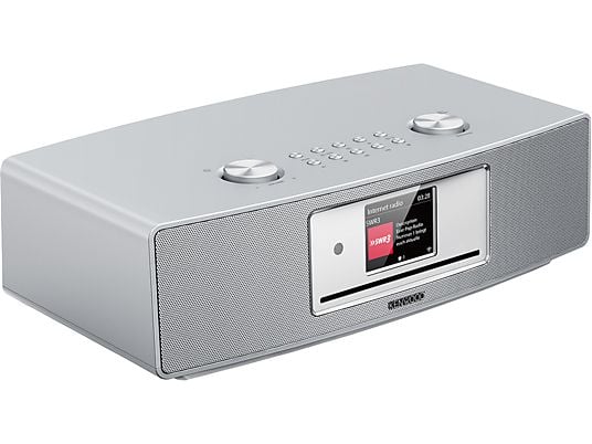 KENWOOD CR-ST700SCD-S - Digitalradio (Internet radio, DAB+, FM, Silber)