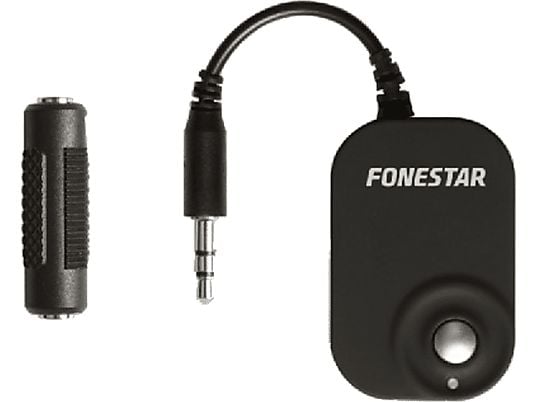 Receptor Bluetooth - Fonestar BRX-3033, jack 3.5 mm, Micro USB, Negro