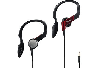 Auriculares deportivos - Hama 4Sport, Intraurales, Rojo y negro