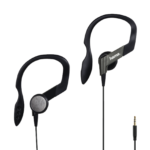 Hama 4sport 177036 auriculares regalo dia la madre clip negro deportivos 00177036