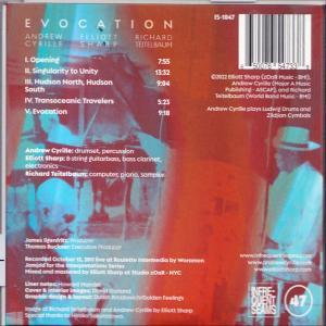 Andrew Cyrille, Elliott Sharp, Richard Teitelbaum - EVOCATION  - (CD)
