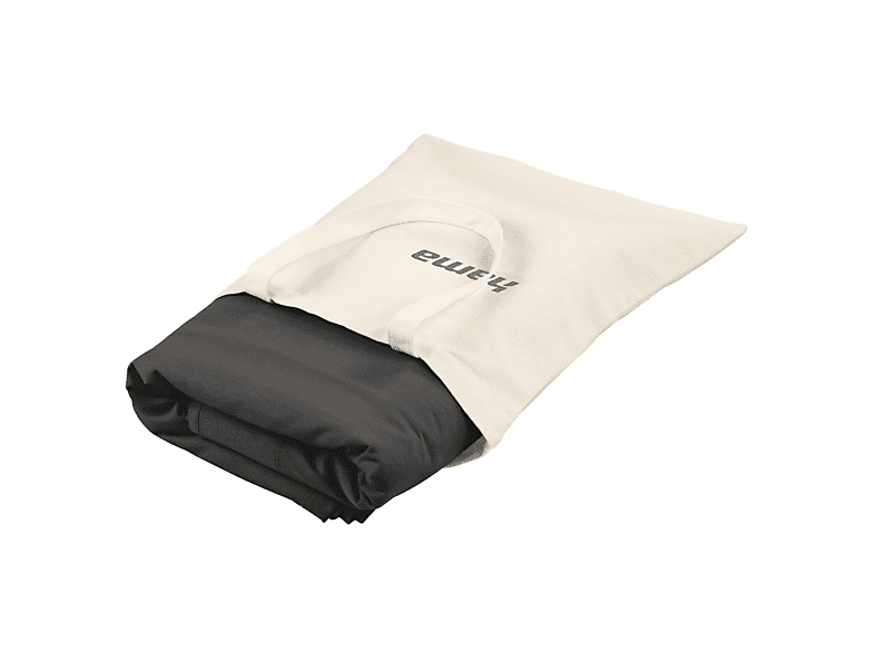 Hama 00021157 Fotostudio-Hintergrund, Stoff, 2,95 x 6 m, Schwarz; Fotostudio-Hintergrund Stoff — Foto 2 von 2