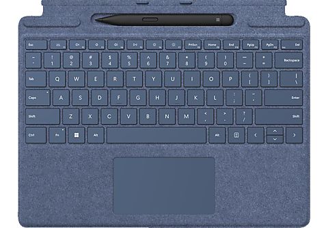 MICROSOFT Surface Pro Signature Keyboard mit Slim Pen 2 Tastatur Saphirblau  Tastaturen & Stifte | MediaMarkt