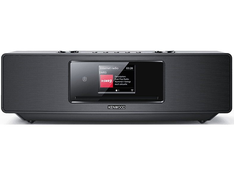 Kenwood Smart Internet/dab+ Radio Zwart (cr-st700scd-b)