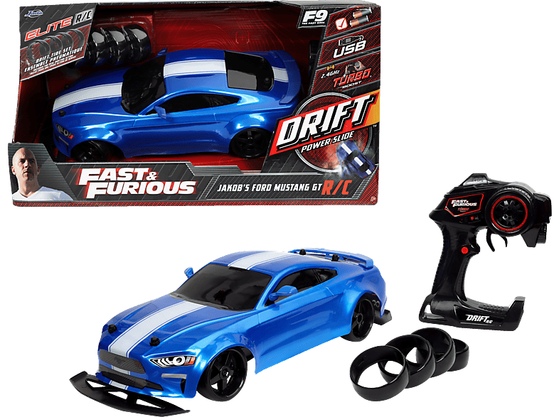 JADA F & F RC Drift Jakob's Ford Mustang 1:10 R/C Spielzeugauto ...