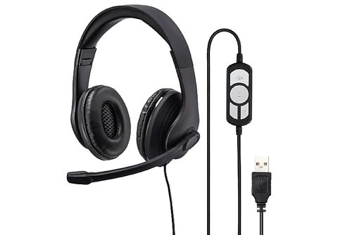 Auriculares Diadema con Cable TRUST HS-200 On-Ear 24186 - USB · Cable 180cm  · Micrófono · Negro