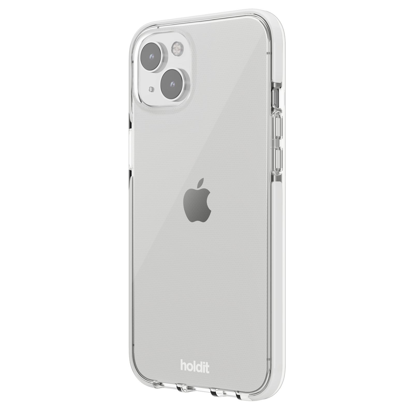 Backcover, 14 Apple, HOLDIT White Seethru Plus, iPhone Case,