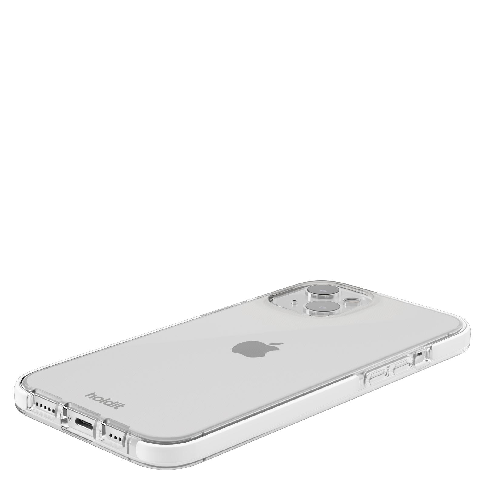 Backcover, 14 Apple, HOLDIT White Seethru Plus, iPhone Case,