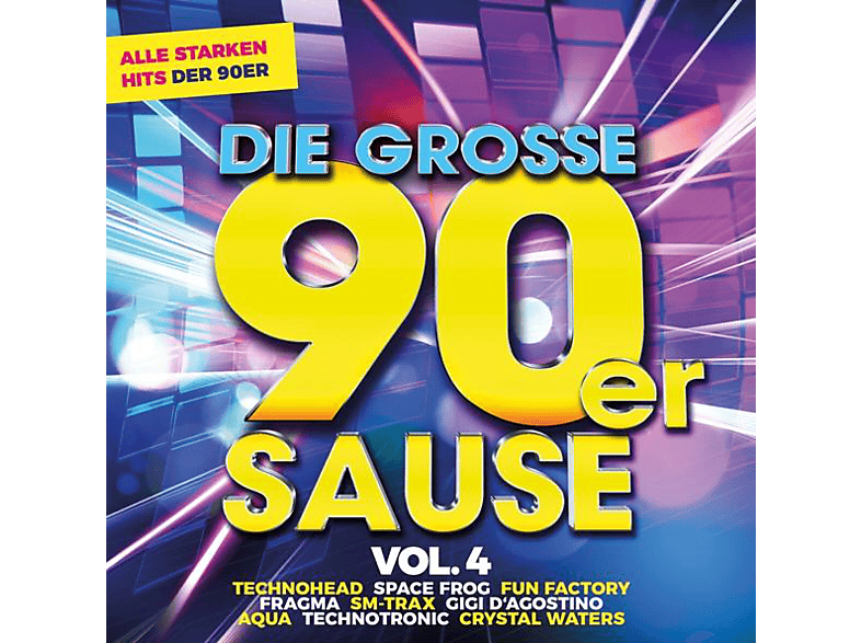 VARIOUS Die Grosse 90er Sause 4Alle Starken 90er Hits [CD] online
