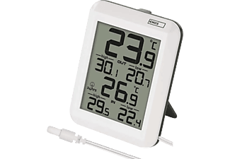 EMOS Digitális hőmérő vezetékes, fehér (E0422)