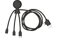 XOOPAR Câble adaptateur USB-C / microUSB / Lightning Noir (XP7102421LR)