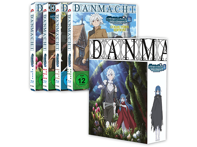 DanMachi - Is to a Staffel - in Dungeon? Try Gesamtausgabe It Wrong Up 3. Girls Pick - Blu-ray to