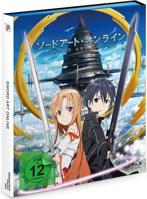 Sword Art Online Anime-Box-Set mit zwei Figuren.