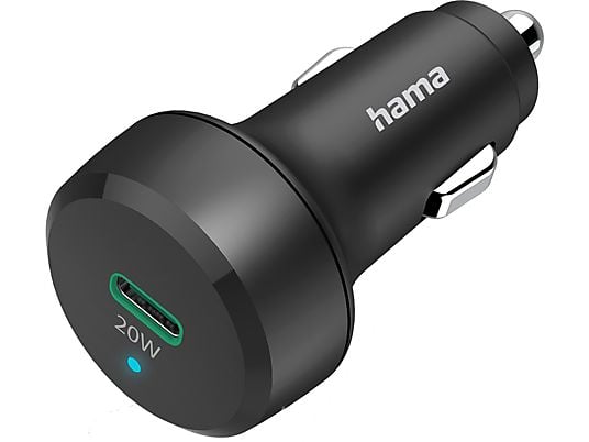 HAMA 201637 Autolader Power Delivery/Qualcomm 20W Zwart