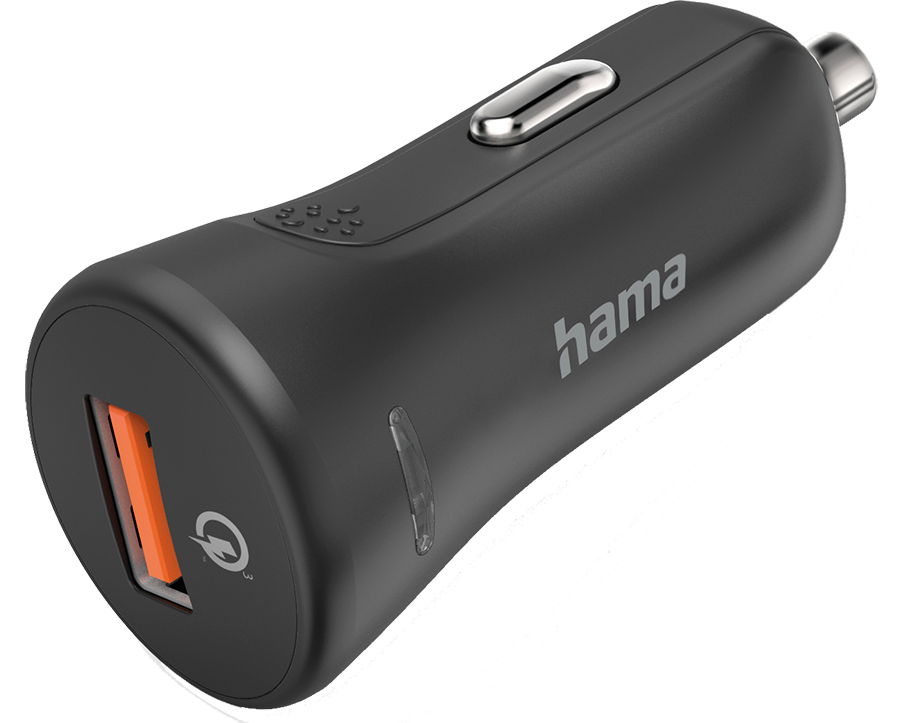 HAMA 201633 Autolader Quick Charge 3.0 19.5W Zwart afbeelding