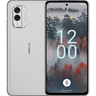 NOKIA X30 5G - Smartphone (6.43 ", 128 GB, Bianco ghiaccio)