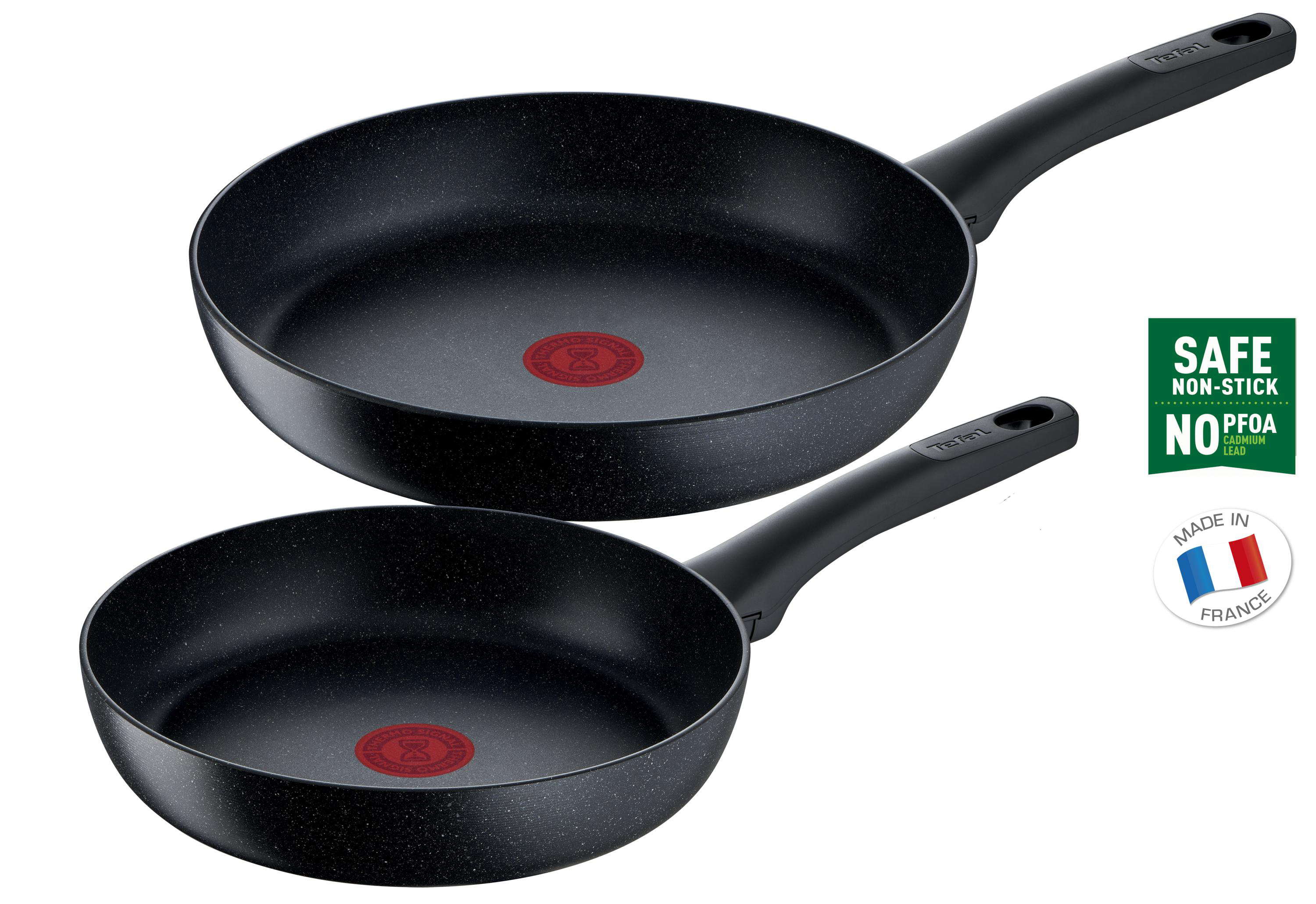 Tefal Easy Cook & Clean Bratpfanne, 20 Cm – Antihaftbeschichtet, Spülmaschinengeeignet, Schwarz