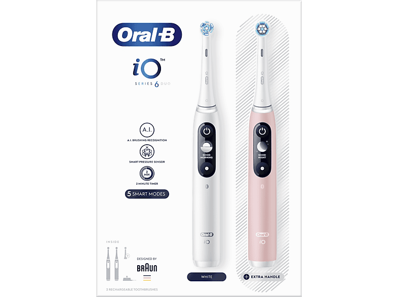 ORAL B Elektrische tandenborstel DUO iO6