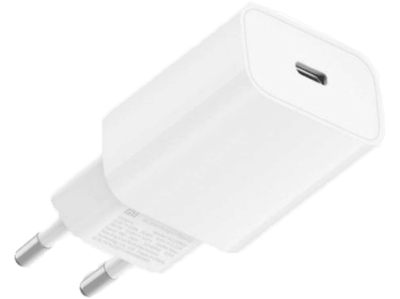 XIAOMI Mi 20W Charger USB Type-C fali töltő, fehér (BHR4927GL)