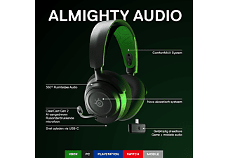 STEELSERIES Arctis Nova 7X Gaming Headset - Xbox Series X + S & Xbox One - Zwart