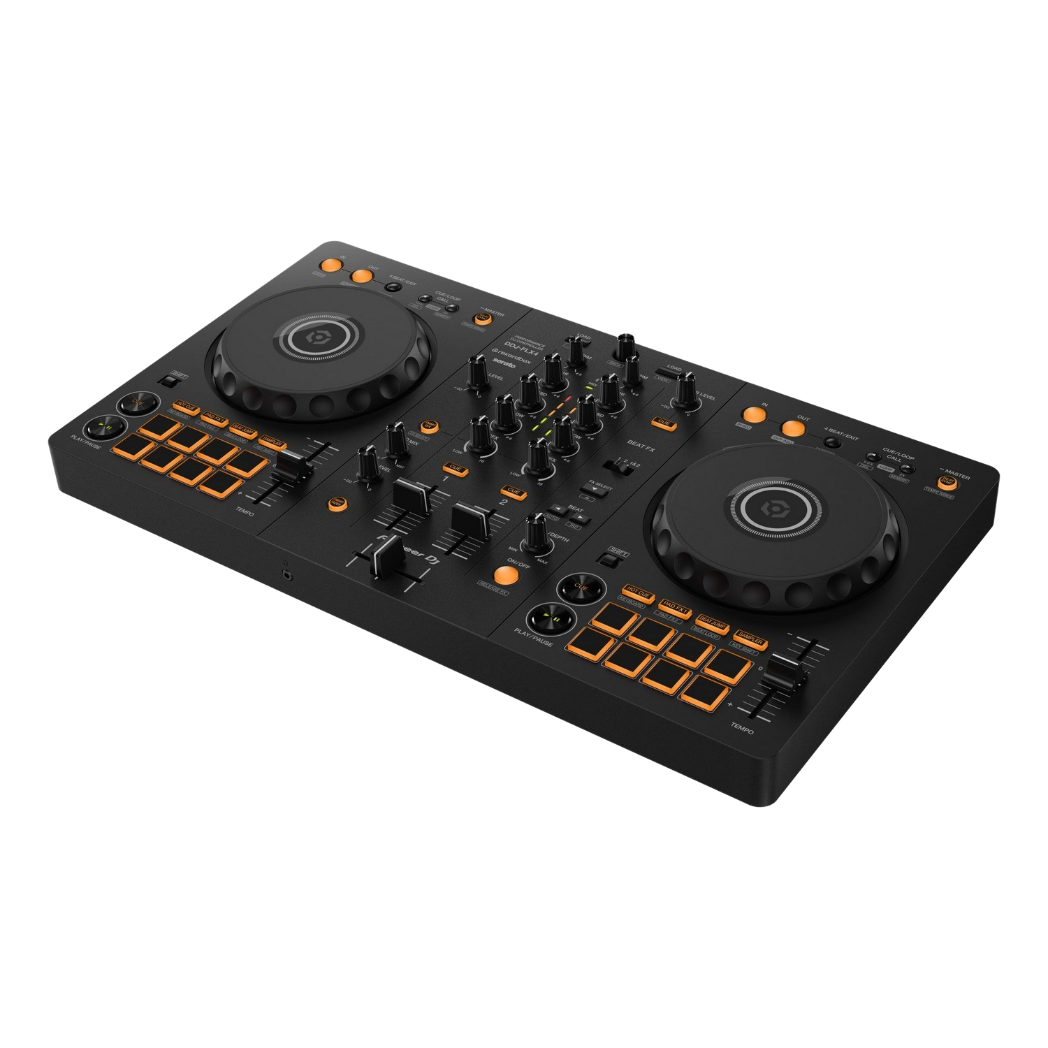 Pioneer Dj Ddj-flx4 2-kanaals Dj-controller Zwart