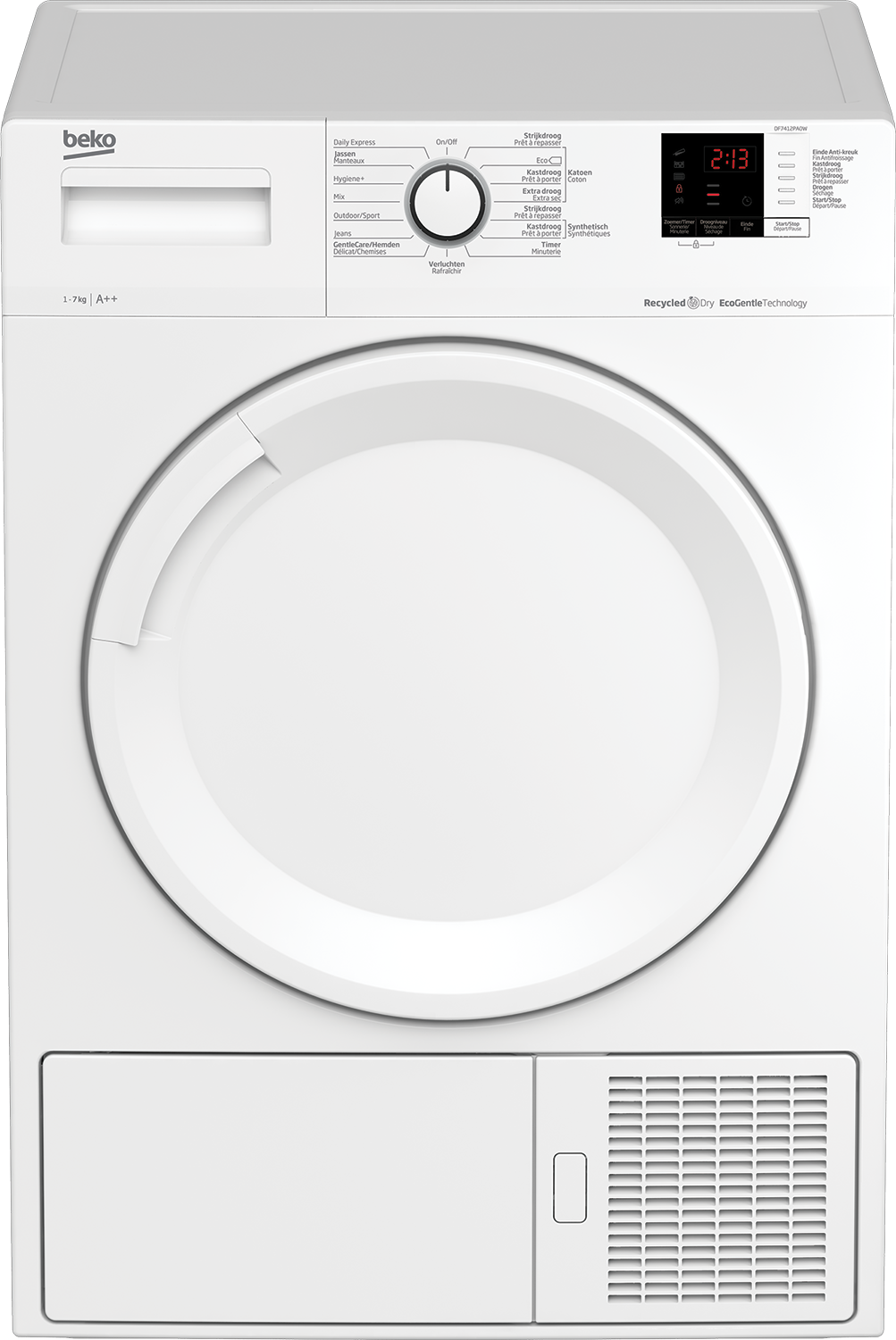 BEKO DF7412PA0W RecycledDry Warmtepompdroger
