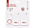 EMOS Vezeték nélküli csengő, fehér-piros (P5750.2R)