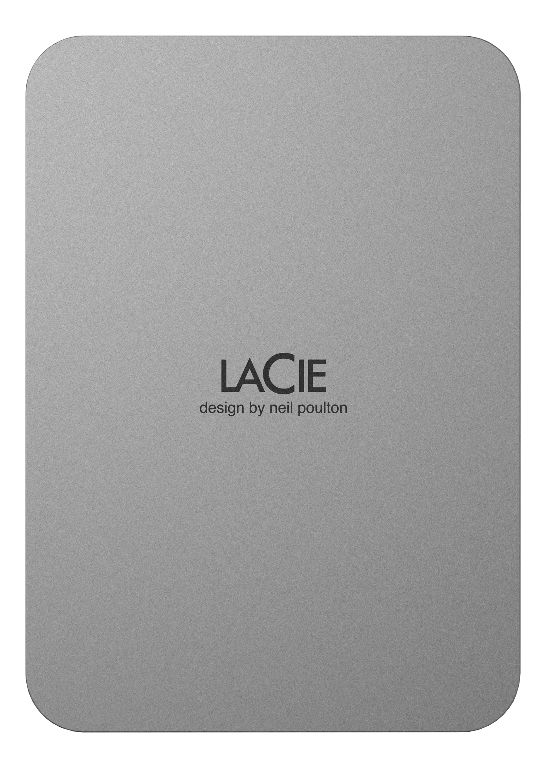 LACIE Mobile Drive (2022) - Festplatte (HDD, 1 TB, Moon Silver)