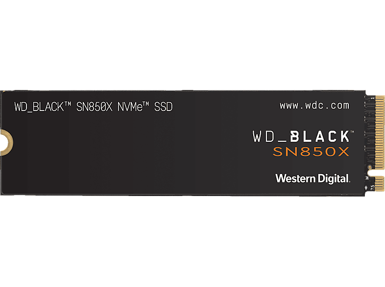 SANDISK WD_BLACK SN850X NVMe SSD (ohne Kühlkörper) Festplatte 4 TB