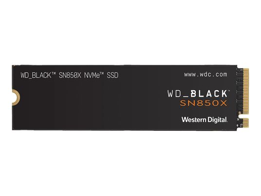 WESTERN DIGITAL WD_BLACK SN850X NVMe SSD (sans dissipateur thermique) - Disque dur (SSD, 4 To, noir)