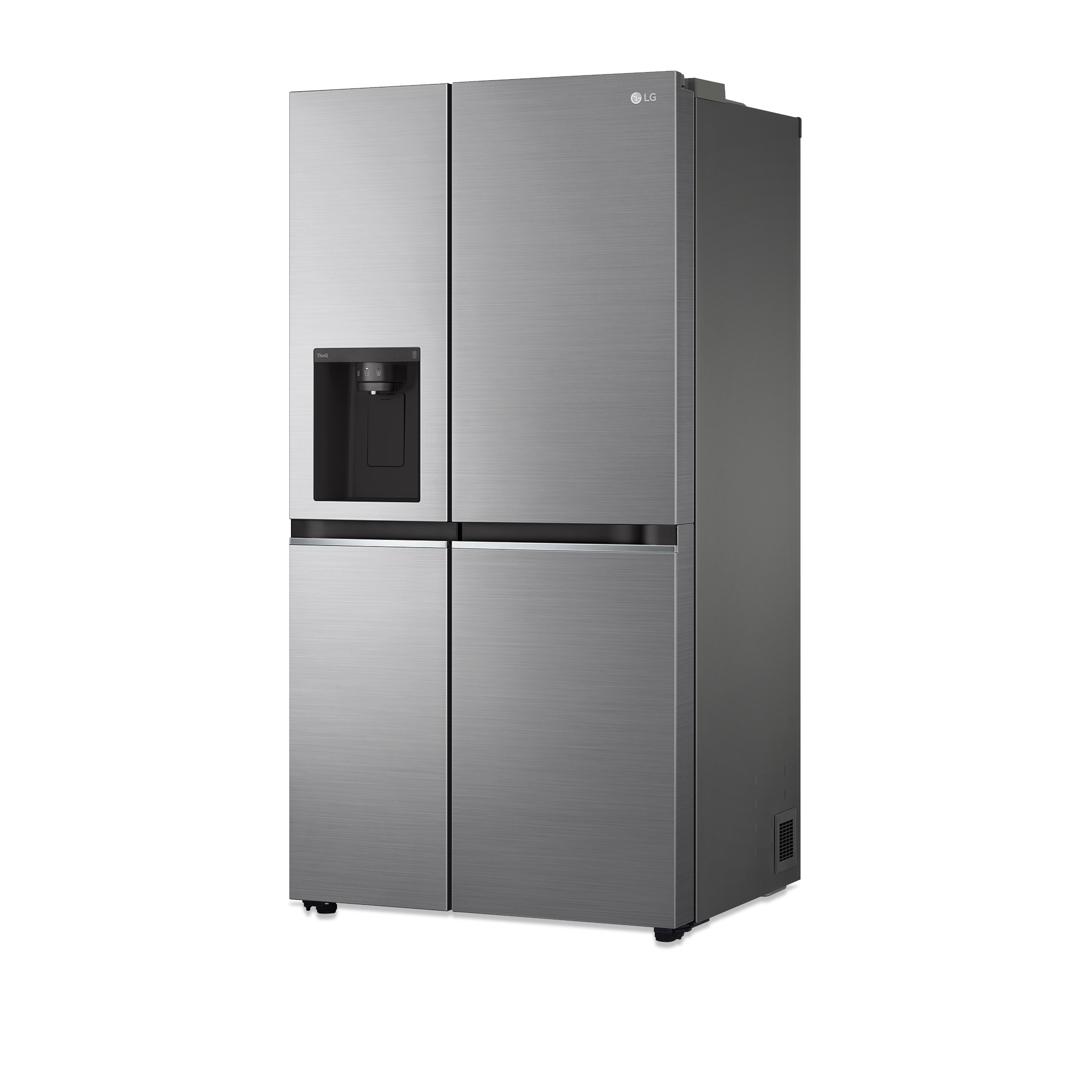 Frigorífico americano - LG GSLV70PZTD, No Frost, 635 l, 179 cm, Inox antihuellas