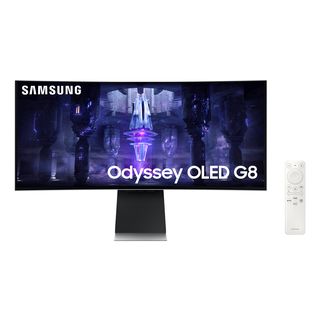 SAMSUNG Odyssey OLED G8 LS34BG850SU - Moniteur de gaming, 34", WQHD, 175 Hz, argent
