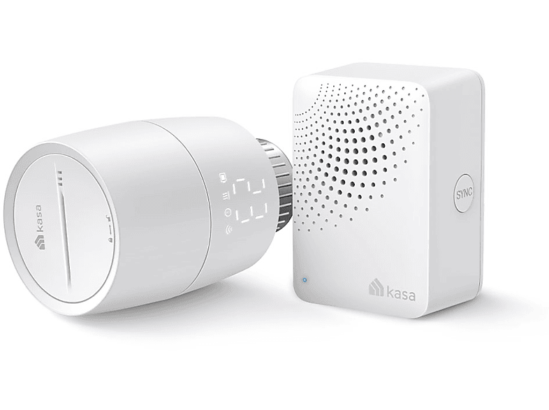 TP-Link KE100 Kit Kasa Smart Thermostatisches Heizkörperventil Starter Kit; ‎Heizkörperthermostat mit Hub