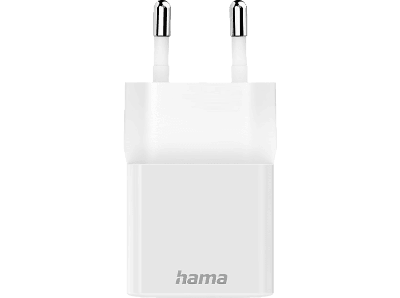 HAMA USB-C, PD/QC Schnellladegerät Universal 20 Watt, Weiß