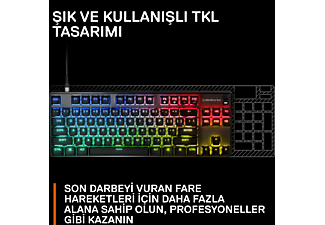 STEELSERIES Apex 9 TKL Mekanik Oyun Klavyesi Siyah_6