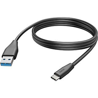 HAMA 201597 USB-Kabel USB-A naar USB-C 3m Zwart