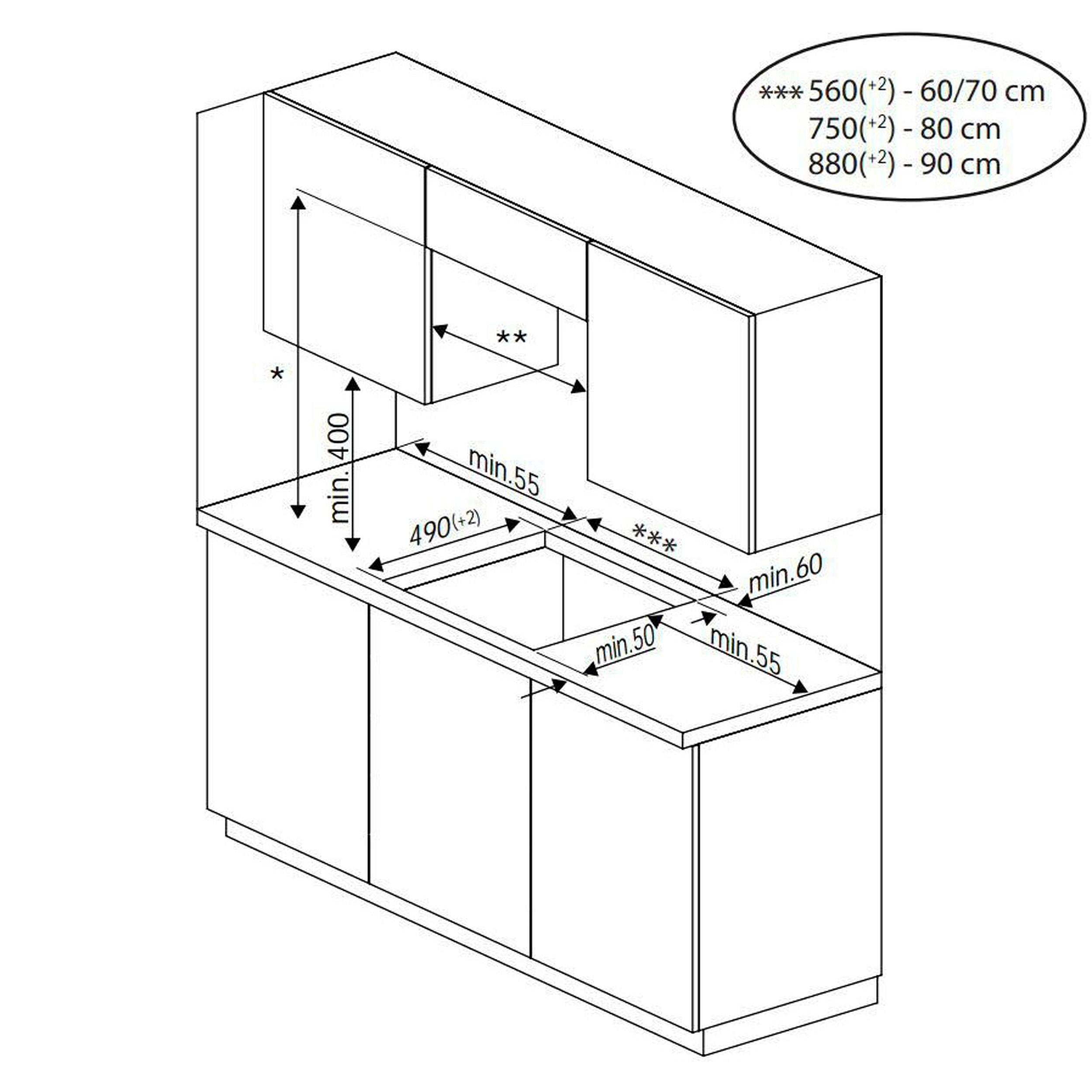 BEKO HII 64400 MT Induktionskochfeld (580 mm breit, 1 Kochzonen)