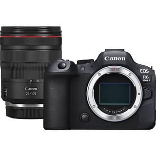 CANON EOS R6 Mark II Body + RF 24-105mm F4 L IS USM - Fotocamera Nero