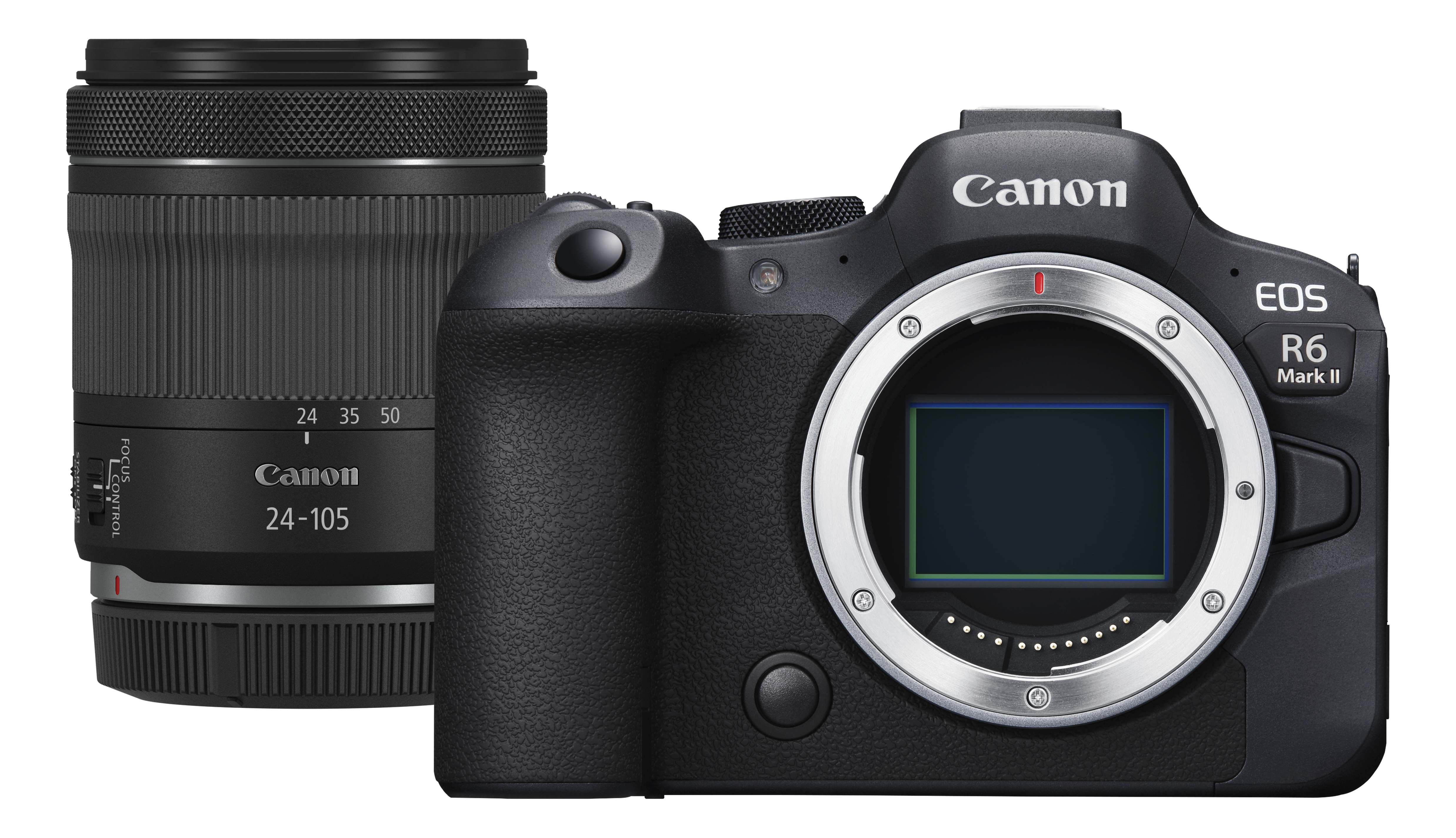 CANON EOS R6 Mark II Body + RF 24-105mm F4-7.1 IS STM - Fotocamera Nero