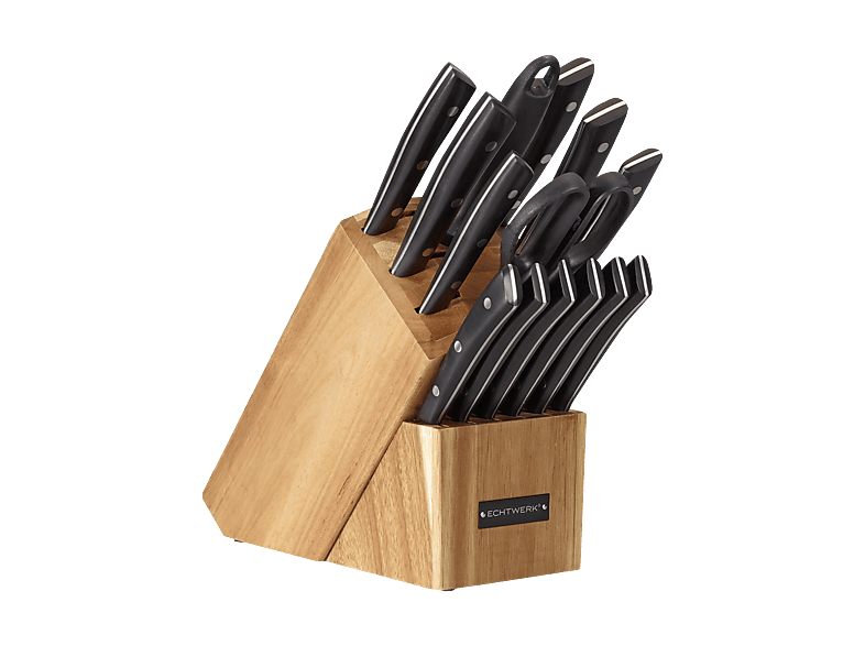 ECHTWERK Messerblock-Set Premium 15tlg von Netto Marken-Discount für