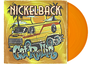 Nickelback - Get Rollin' (Transparent Orange Vinyl) (Vinyl LP (nagylemez))