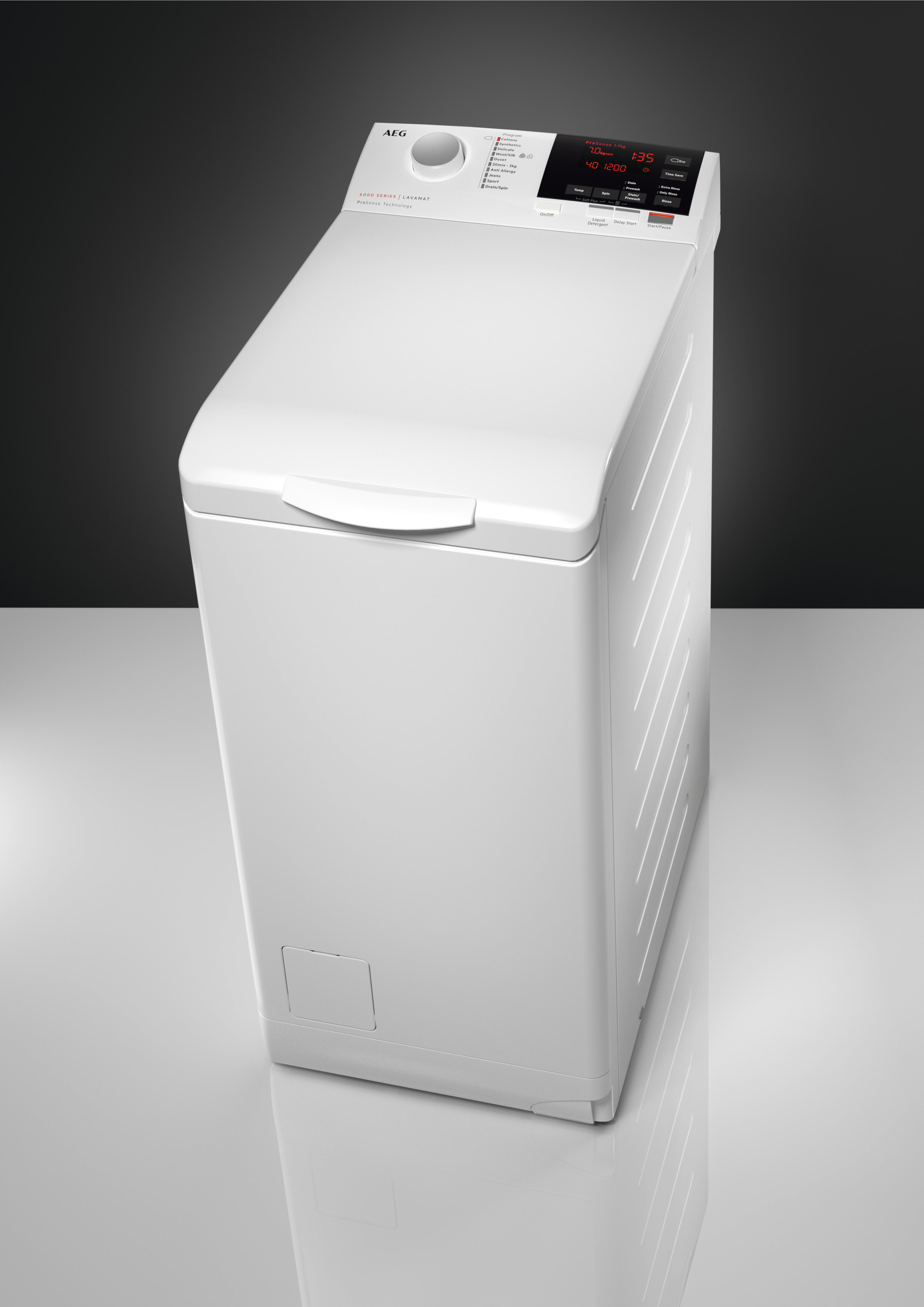 AEG L6TBA60270 Serie 6000 ProSense® mit Mengenautomatik Waschmaschine (7 kg, 1151 U/Min., C)