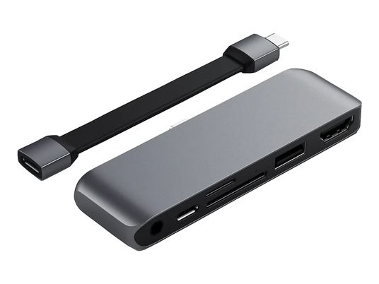 SATECHI USB-C - Mobile Pro Hub SD (Gris)