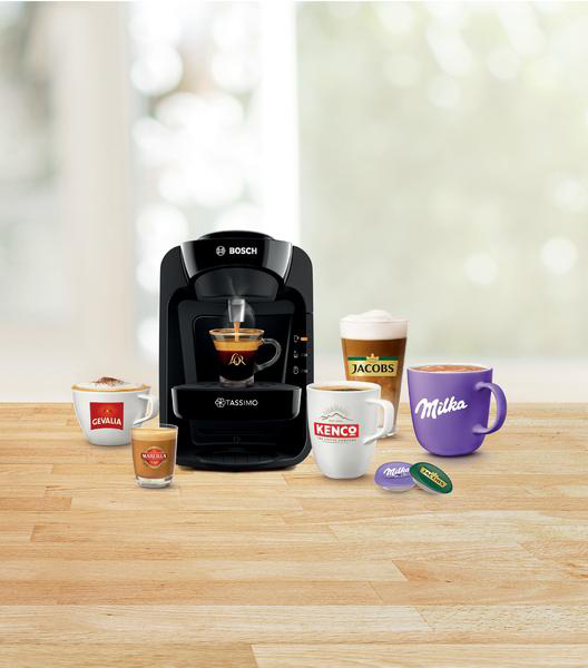 BOSCH TAS3102 TASSIMO SUNY Kapselmaschine Schwarz