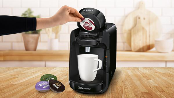 BOSCH TAS3102 TASSIMO SUNY Kapselmaschine Schwarz